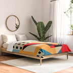 Dream Geometric City Comforter Gallery Image 2