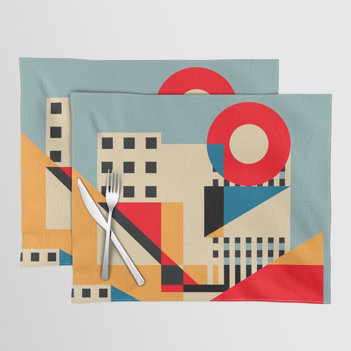 Dream Geometric City Placemat Gallery Image 1
