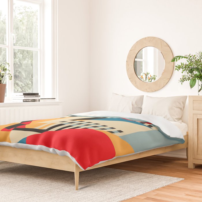 Dream Geometric City Duvet Cover Gallery Image 2