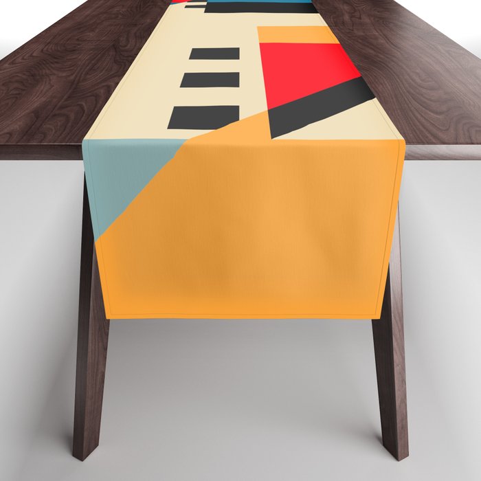 Dream Geometric City Table Runner Gallery Image 1