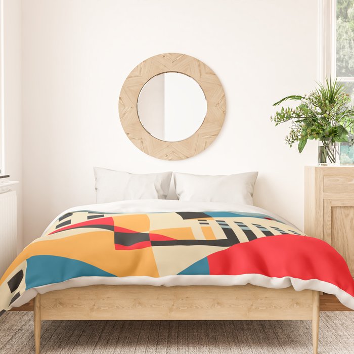 Dream Geometric City Duvet Cover Gallery Image 3