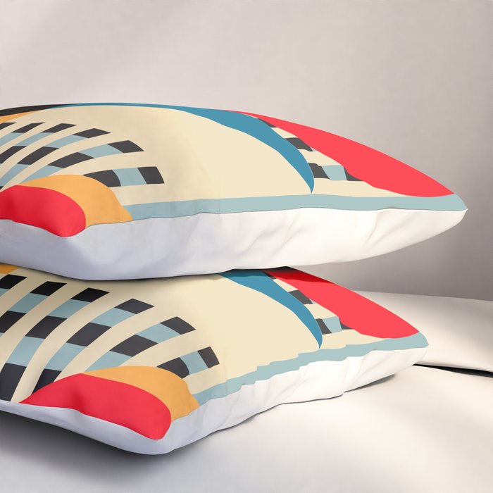 Dream Geometric City Pillow Sham Gallery Image 3