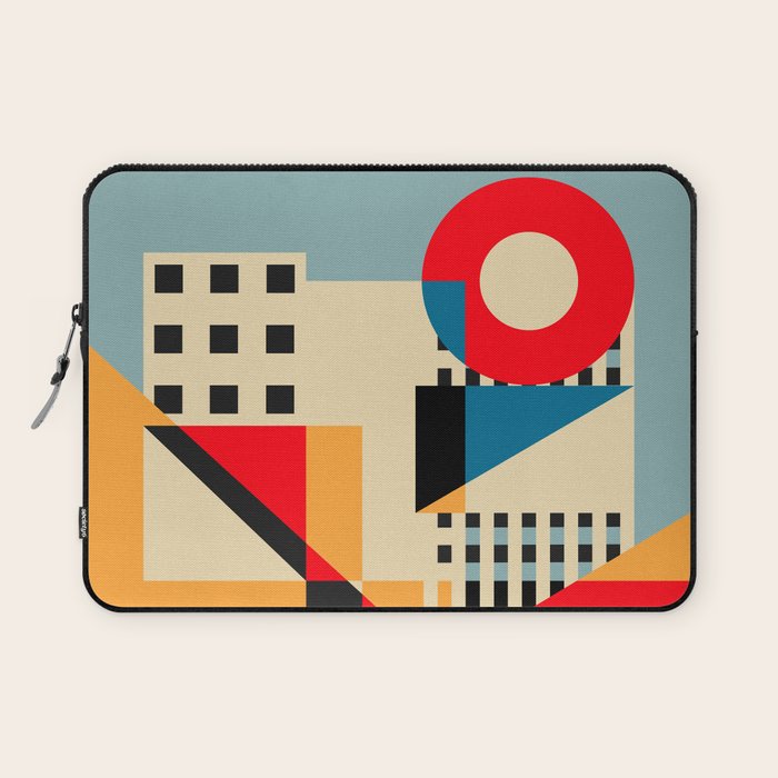 Dream Geometric City Laptop Sleeve Gallery Image 1
