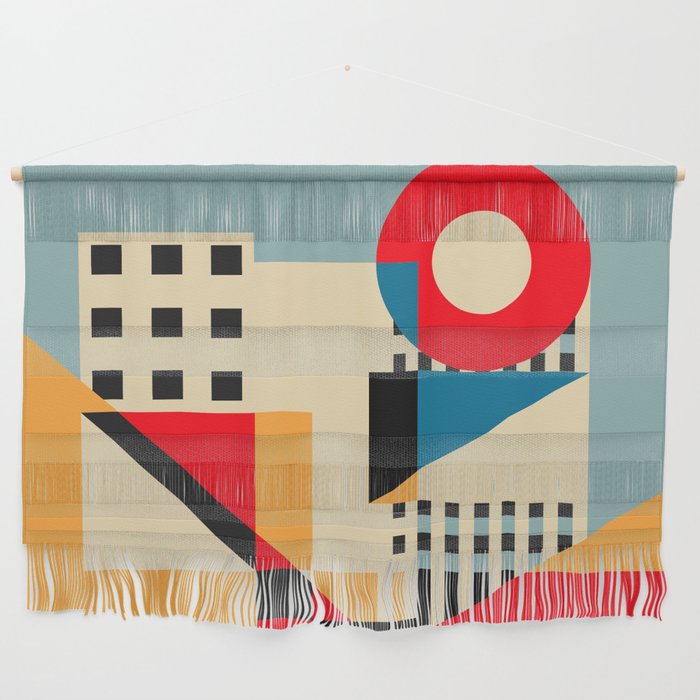 Dream Geometric City Wall Hanging Gallery Image 1