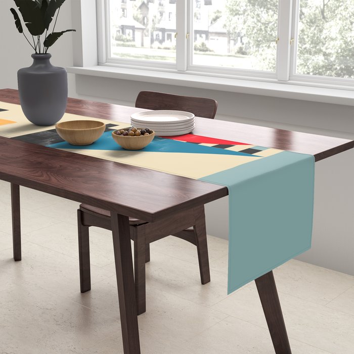 Dream Geometric City Table Runner Gallery Image 2