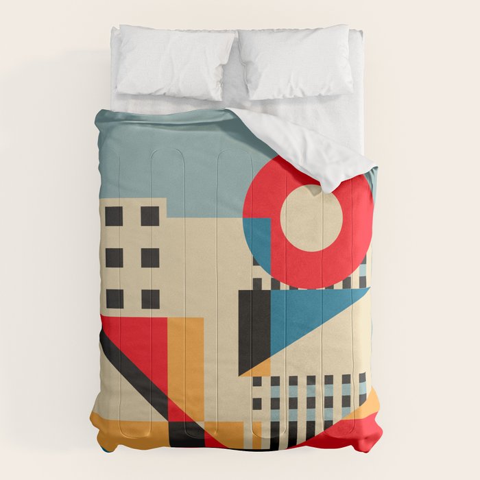 Dream Geometric City Comforter Gallery Image 6