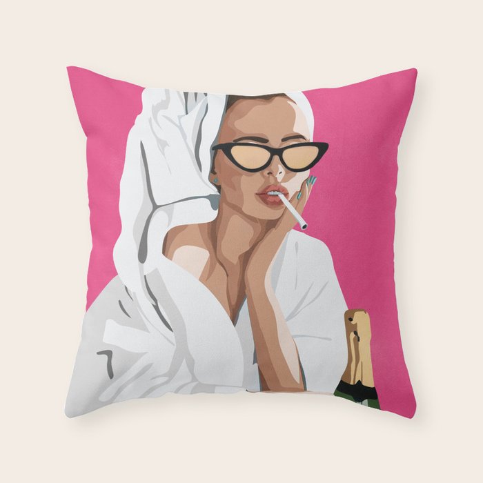 Night to Remember 5 Throw Pillow Gallery Image 1