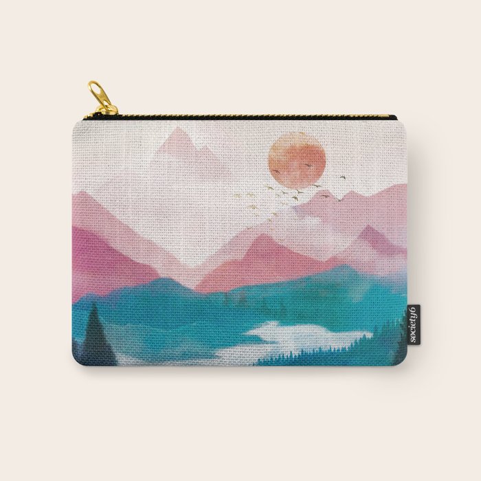Wilderness Becomes Alive at Night II Carry All Pouch Gallery Image 1