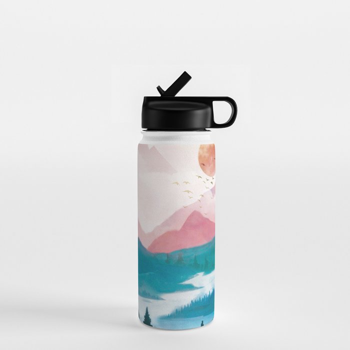Wilderness Becomes Alive at Night II Water Bottle Gallery Image 1