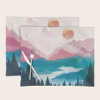Wilderness Becomes Alive at Night II Placemat Gallery Image 1