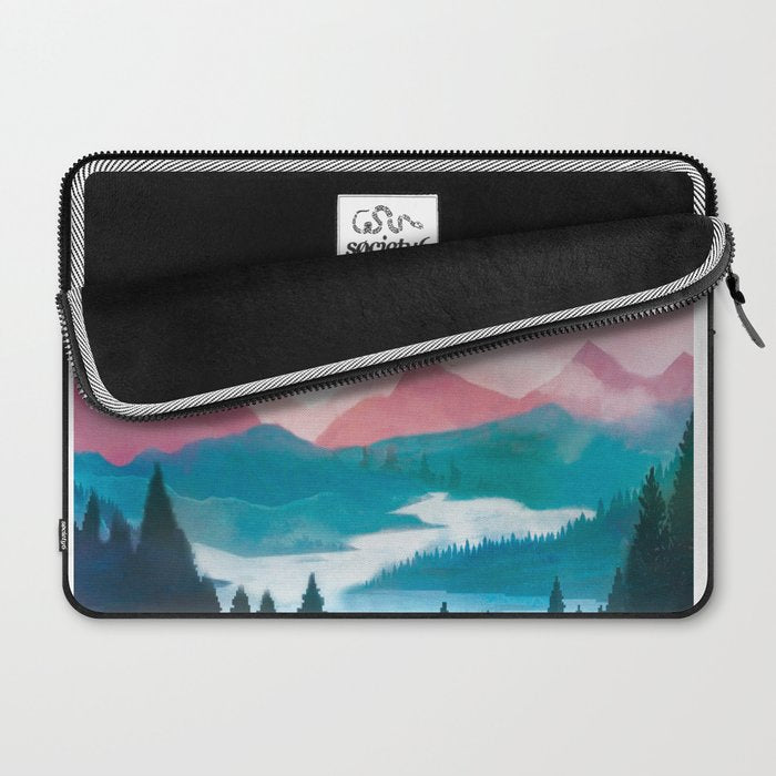 Wilderness Becomes Alive at Night II Laptop Sleeve Gallery Image 2