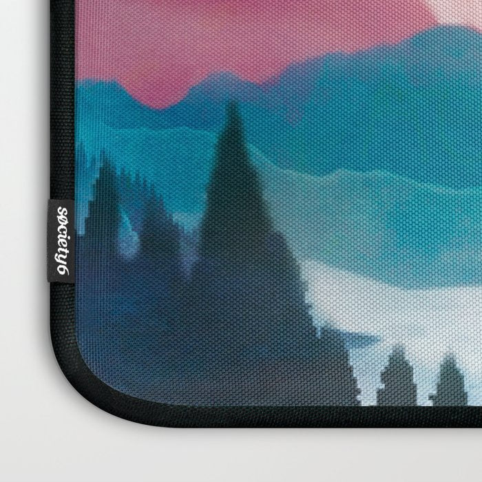 Wilderness Becomes Alive at Night II Laptop Sleeve Gallery Image 3