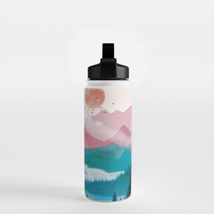 Wilderness Becomes Alive at Night II Water Bottle Gallery Image 2
