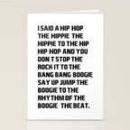 RAPPERS DELIGHT I Said A Hip Hop Stationery Card Gallery Image 2
