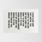 RAPPERS DELIGHT I Said A Hip Hop Rug Gallery Image 2
