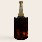 Tortoiseshell Pattern Amber Red Wine Chiller Gallery Image 1