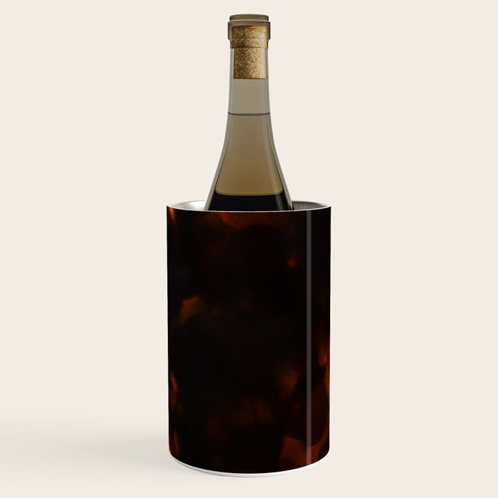 Tortoiseshell Pattern Amber Red Wine Chiller Gallery Image 2