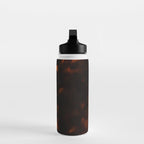 Tortoiseshell Pattern Amber Red Water Bottle Gallery Image 3