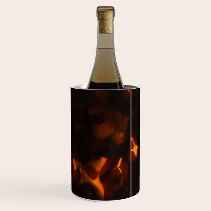 Tortoiseshell Pattern Amber Red Wine Chiller Gallery Image 3