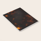 Tortoiseshell Pattern Amber Red Notebook Gallery Image 3