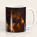 Tortoiseshell Pattern Amber Red Coffee Mug Gallery Image 1