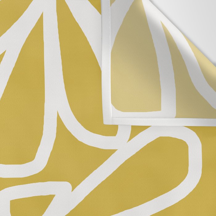 Daisy chain - yellow Wall Tapestry Gallery Image 3