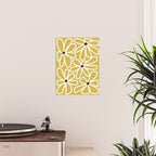 Daisy chain - yellow Poster Gallery Image 2
