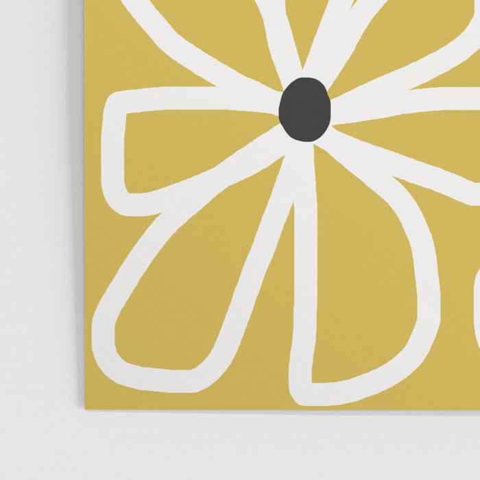 Daisy chain - yellow Poster Gallery Image 3