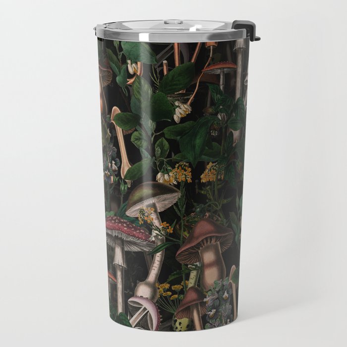 Mushroom Paradise III Travel Mug Gallery Image 2