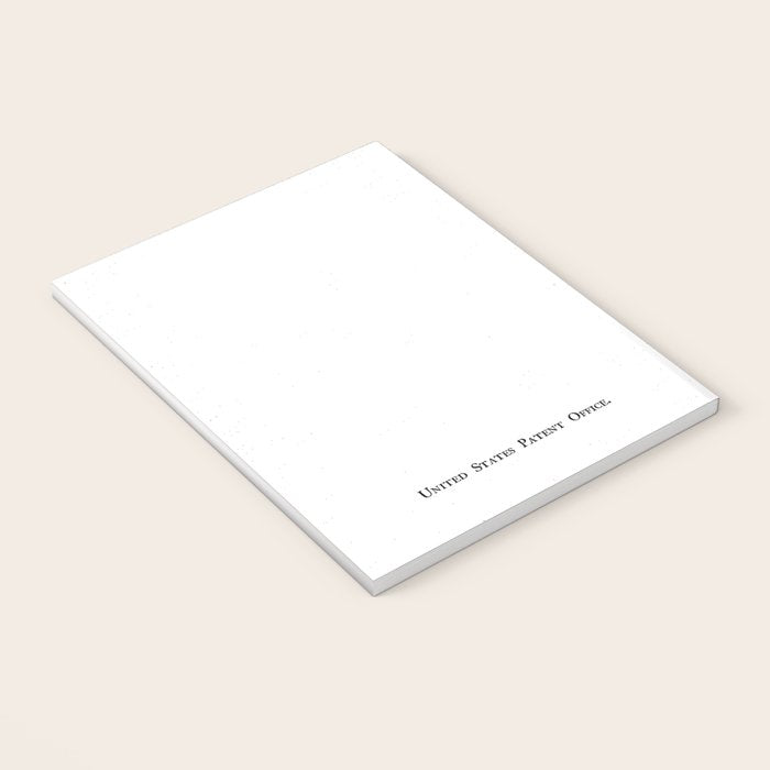 Supercar Sports Car Patent - Car Lover Classic Car Art - White Notebook Gallery Image 3