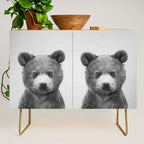 Baby Bear - Black & White Credenza Gallery Image 1