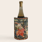 Franco Flemish Allegorical 17th Century Tapestry Print Wine Chiller Gallery Image 1