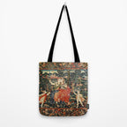 Franco Flemish Allegorical 17th Century Tapestry Print Tote Bag Gallery Image 2