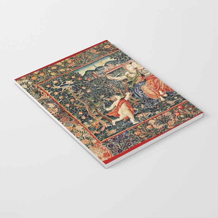 Franco Flemish Allegorical 17th Century Tapestry Print Notebook Gallery Image 3