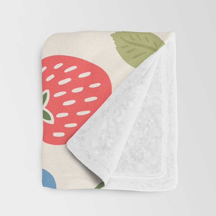 Berry Cherry Harvest Throw Blanket Gallery Image 3