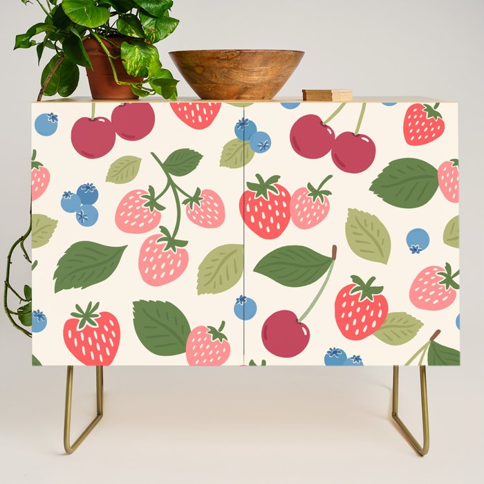 Berry Cherry Harvest Credenza Gallery Image 1