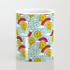 Smiley Face Balloon Print Coffee Mug Gallery Image 4