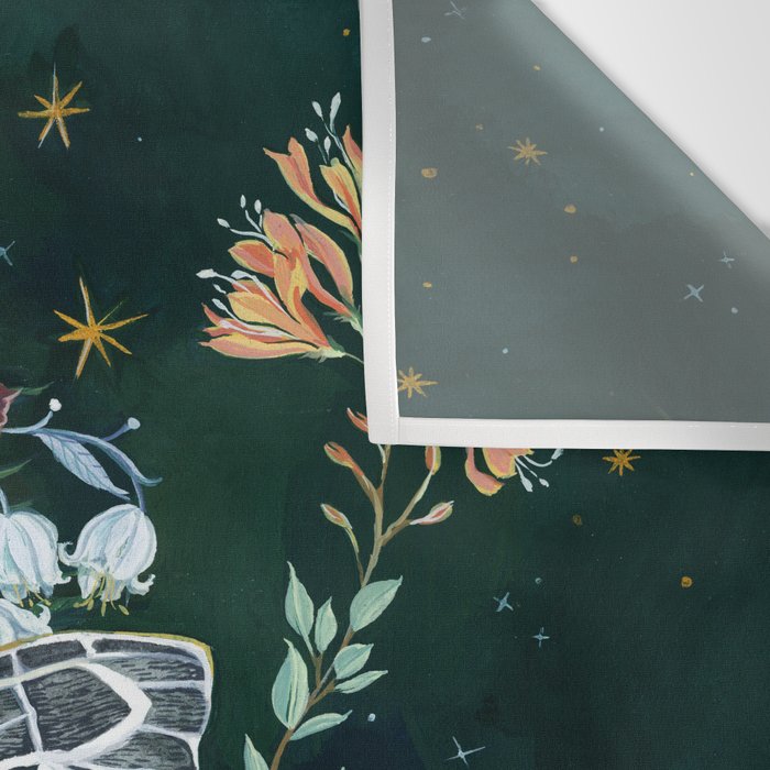 Mushroom night moth Wall Tapestry Gallery Image 3