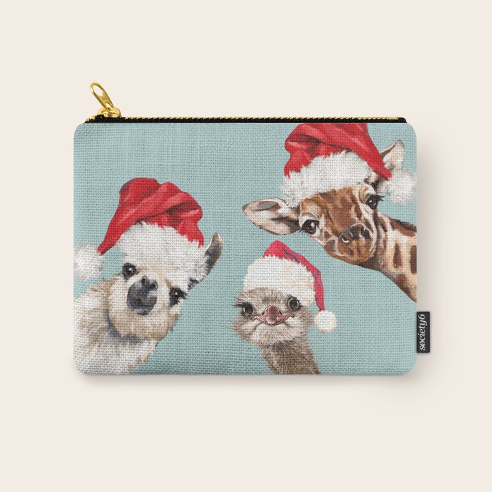 Christmas Animals Gang Carry All Pouch Gallery Image 1