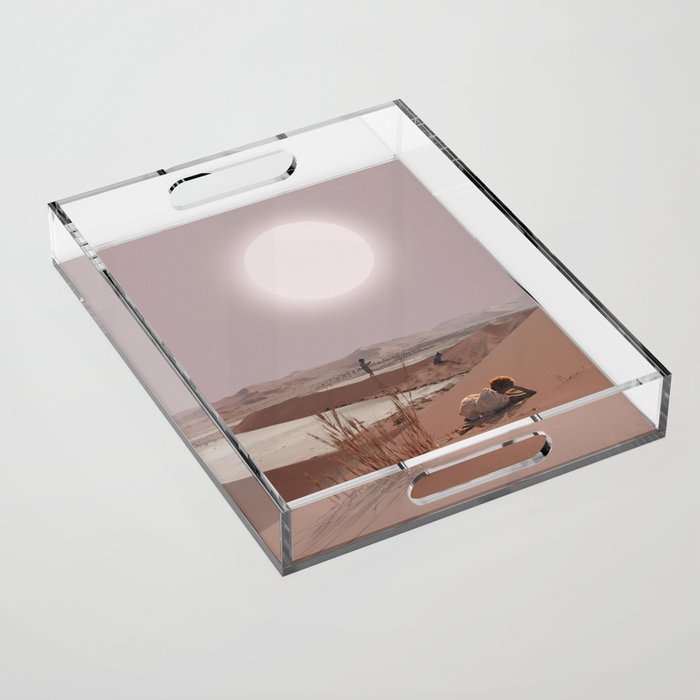 The Light will take care of Them Acrylic Tray Gallery Image 1