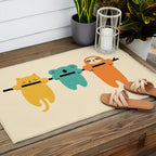 Hang In There Outdoor Rug Gallery Image 2