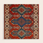 Night Navy Shards  Wood Wall Art Gallery Image 1