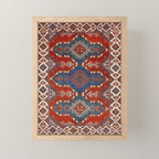 Night Navy Shards  Mini Art Print Gallery Image 1