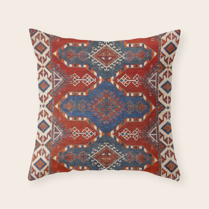 Night Navy Shards  Throw Pillow Gallery Image 6