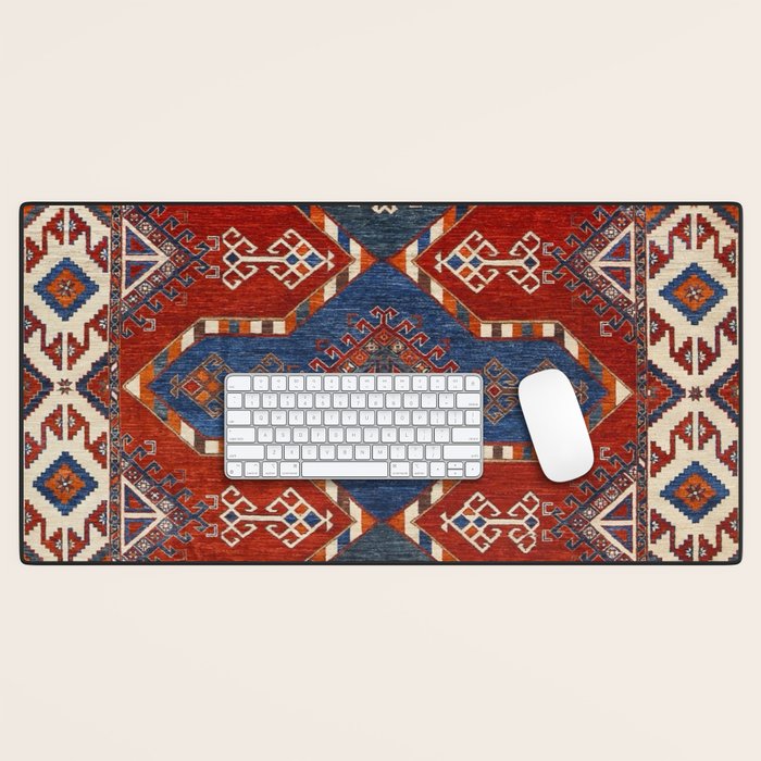 Night Navy Shards  Desk Mat Gallery Image 1