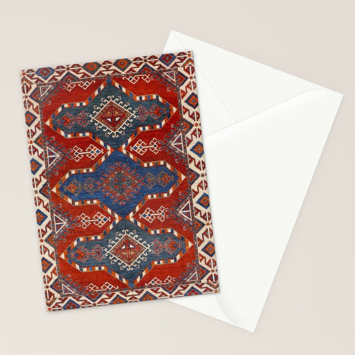 Night Navy Shards  Stationery Card Gallery Image 2