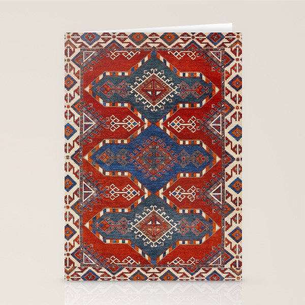 Night Navy Shards  Stationery Card Gallery Image 2