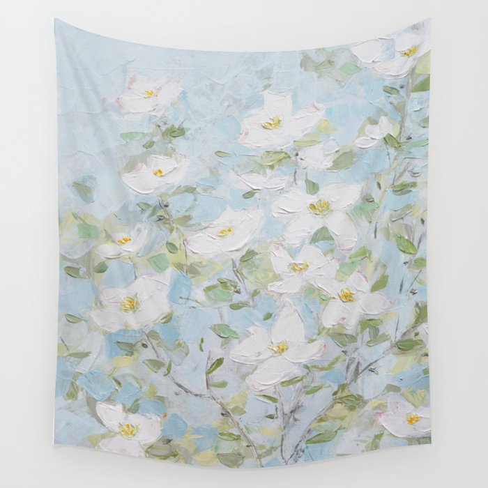 Virginia Blooms Wall Tapestry Gallery Image 1