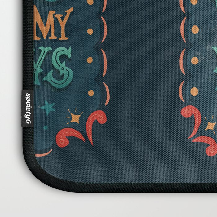 Not My Circus Not My Monkeys Laptop Sleeve Gallery Image 3