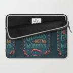 Not My Circus Not My Monkeys Laptop Sleeve Gallery Image 2